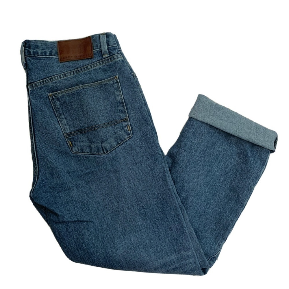 🛍Tommy Hilfiger Custom Straight Medium Wash Jeans